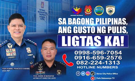 dcpo contact number|DCPO Station 5 Buhangin .
